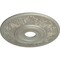 Ekena Millwork Vienna Ceiling Medallion (Fits Canopies up to 6 1/2"), 20"OD x 3 1/2"ID x 1 1/2"P, Flash Gold CM20VIFLS - alternate 3